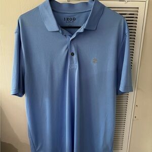 Izod Men's Light Blue Polo Shirt
